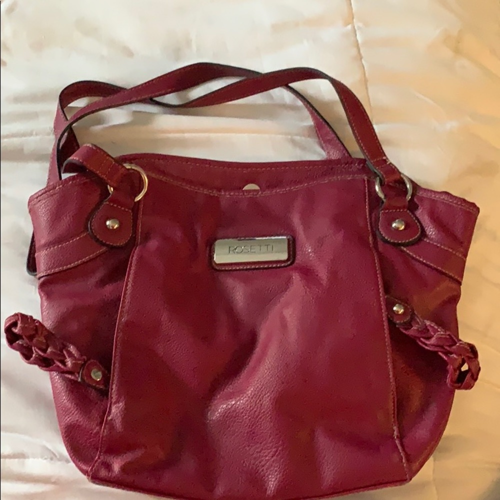 Rosetti burgundy purse